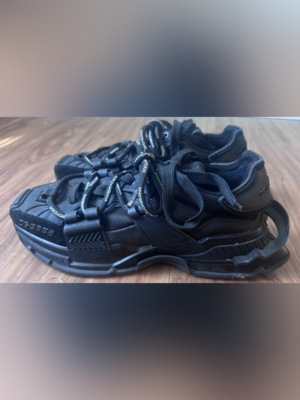 Dolce & Gabbana mixed material space Sneakers